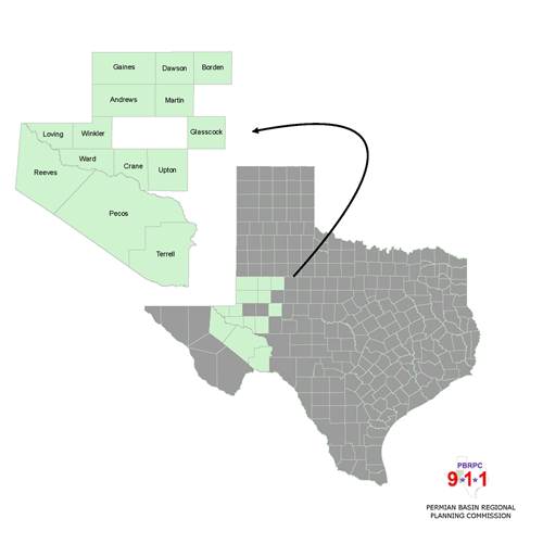 Permian Basin Region Map